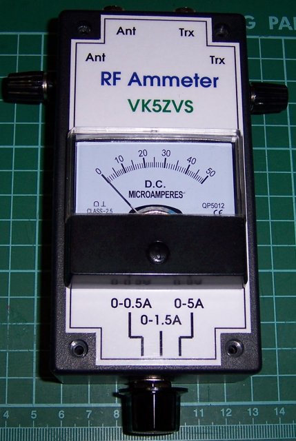 Finished RF Ammeter MkII project