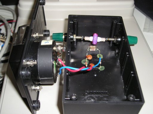 Inside the RF ammeter